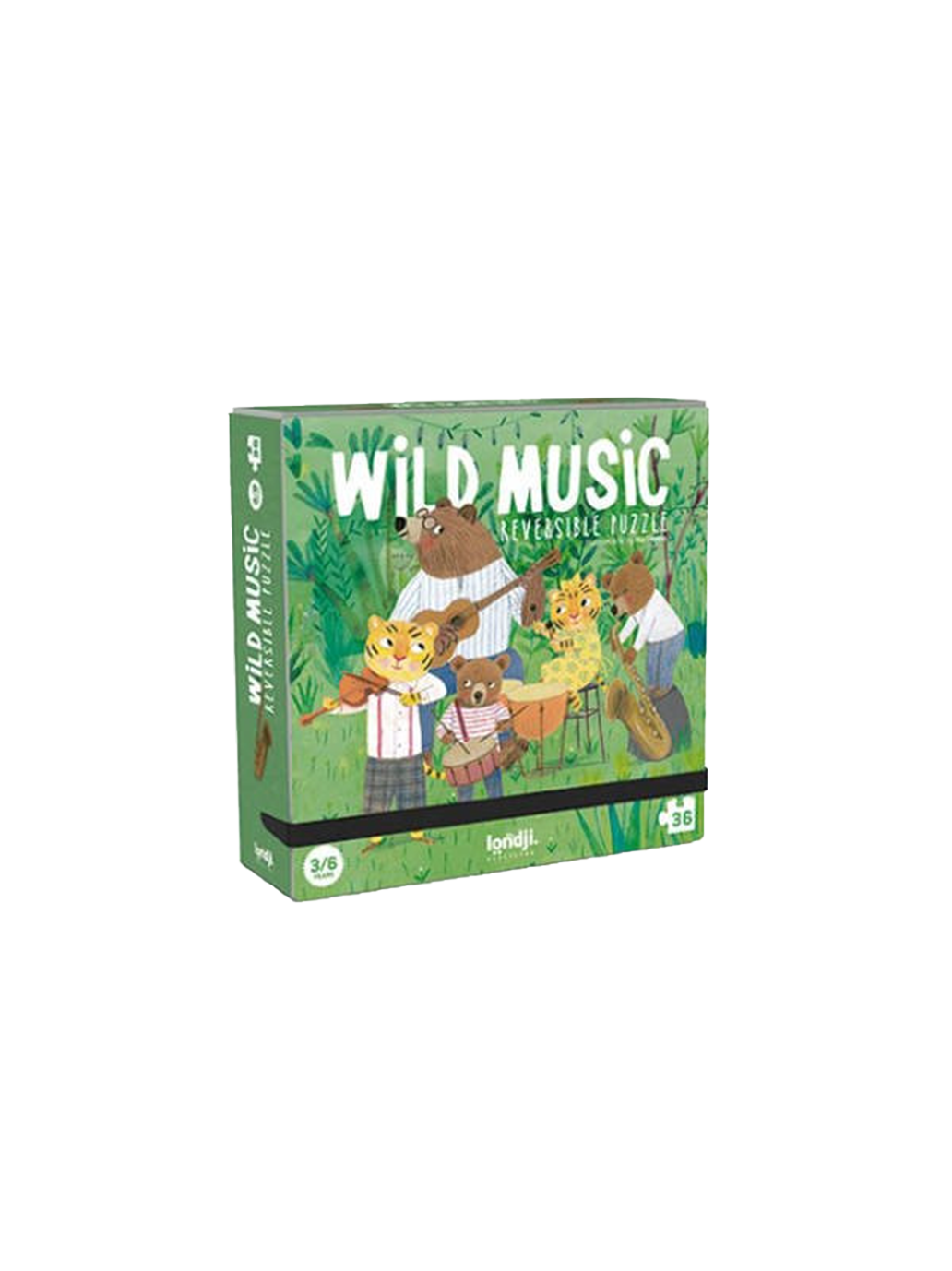 Puzzle a due facce per bambini Wild Music