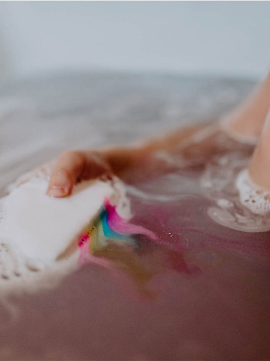 rainbow clouds for children bathing