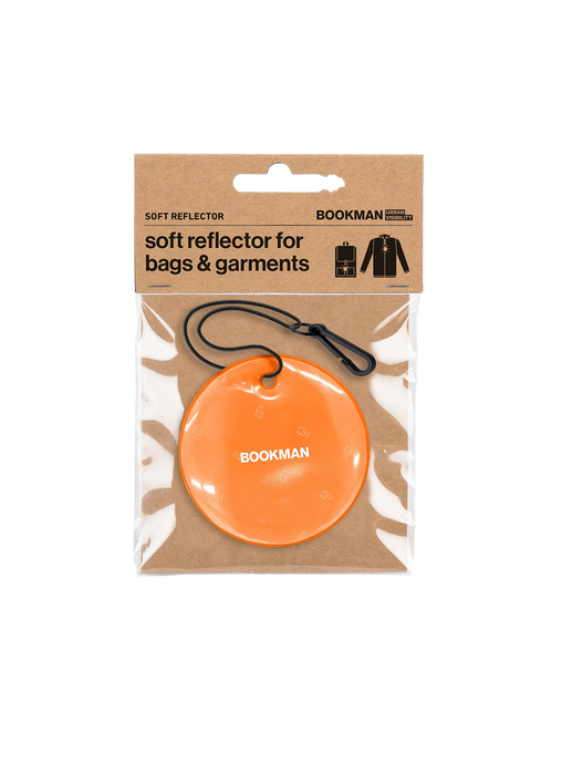Hanging Reflectors Circle reflective pendant orange