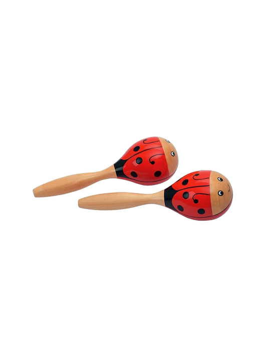 ladybug maracas