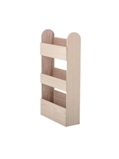 Wooden bookshelf Moris Shelf