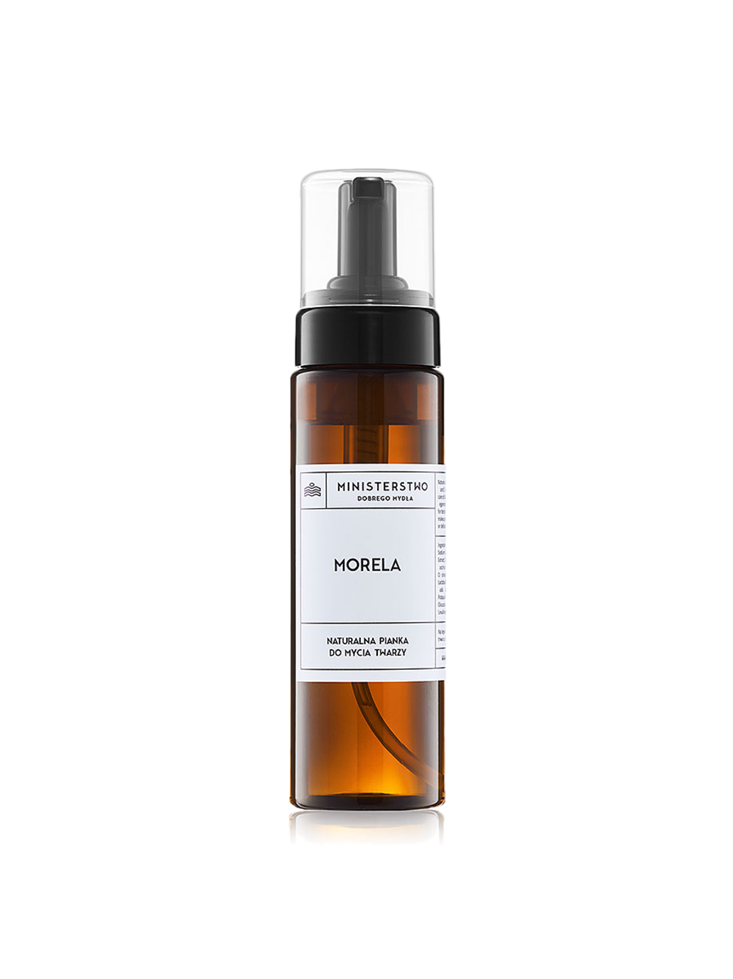 Schiuma detergente viso Natural Morel