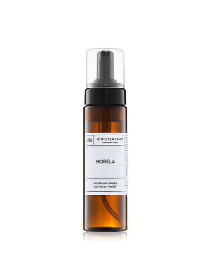 Schiuma detergente viso Natural Morel