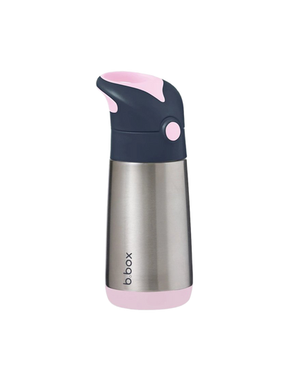 thermal water bottle with a tube