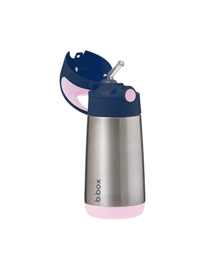 thermal water bottle with a tube