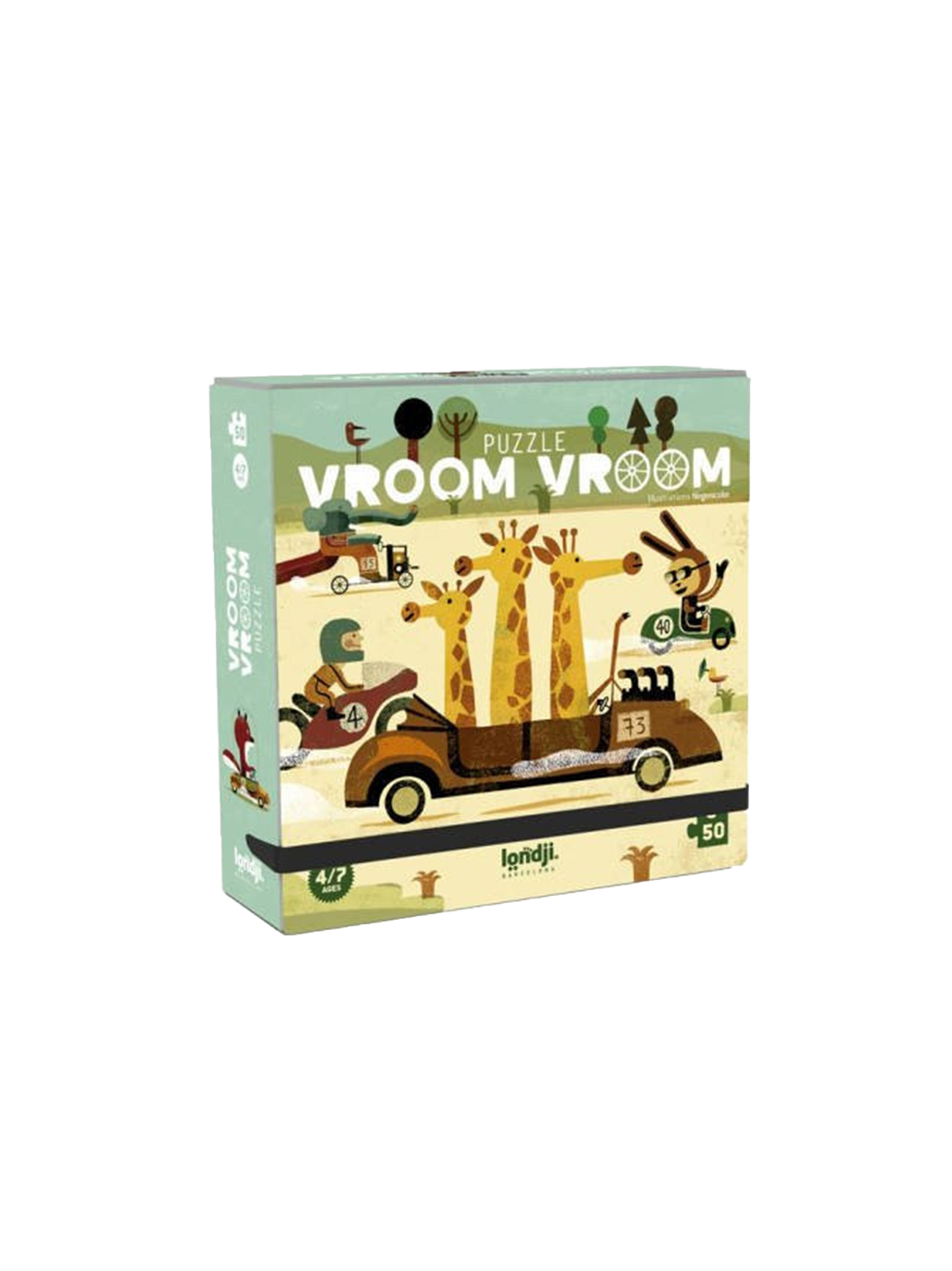 puzzle 50 pezzi Vroom Vroom