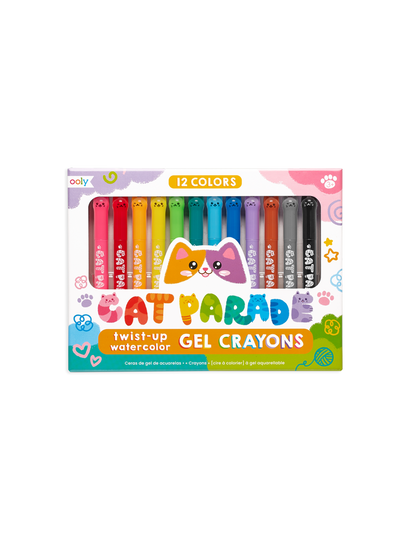 Crayones de acuarela en gel