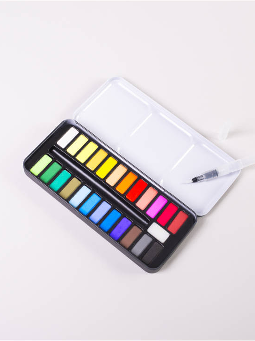 conjunto de pinturas de acuarela 24 colores