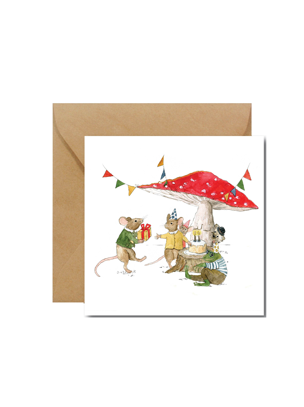 greeting card with envelope