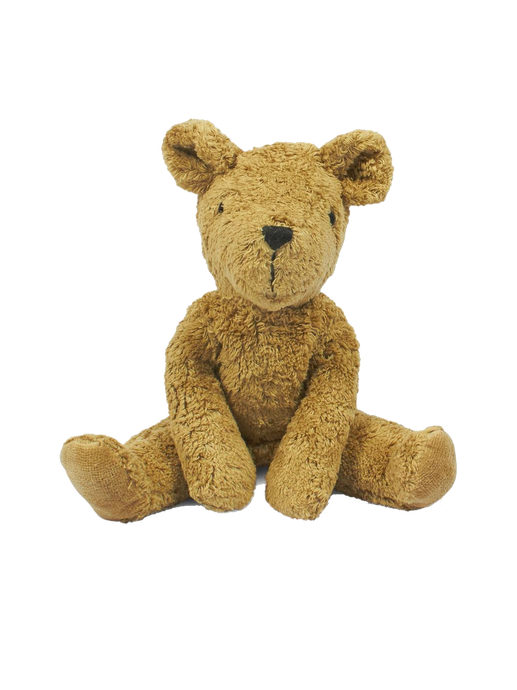 a cuddly toy made of organic cotton Floppy Animal beige bear