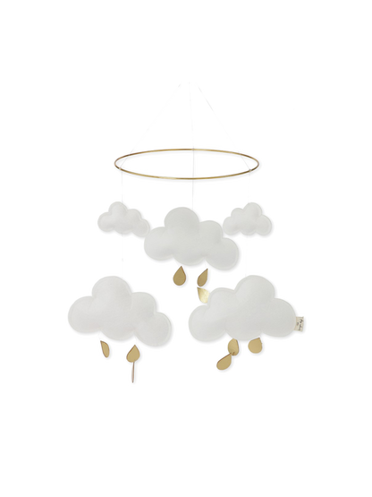 Cloud decorative mobile