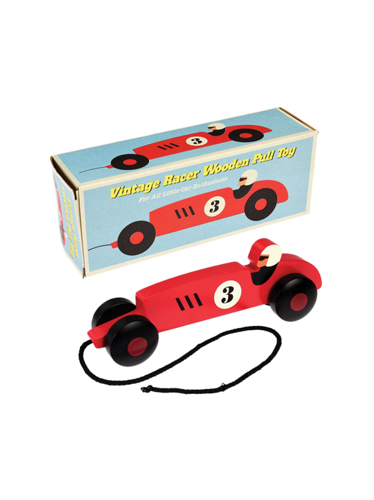 Wooden towing toy