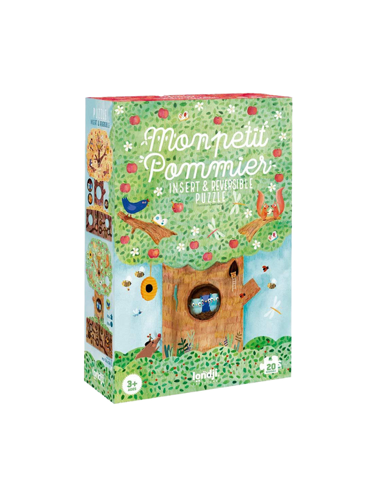 puzzles for the youngest children Mon Petit Pommier - Moja Jabłoń