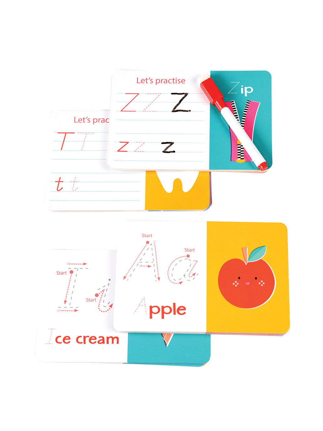 ABC Writing cards