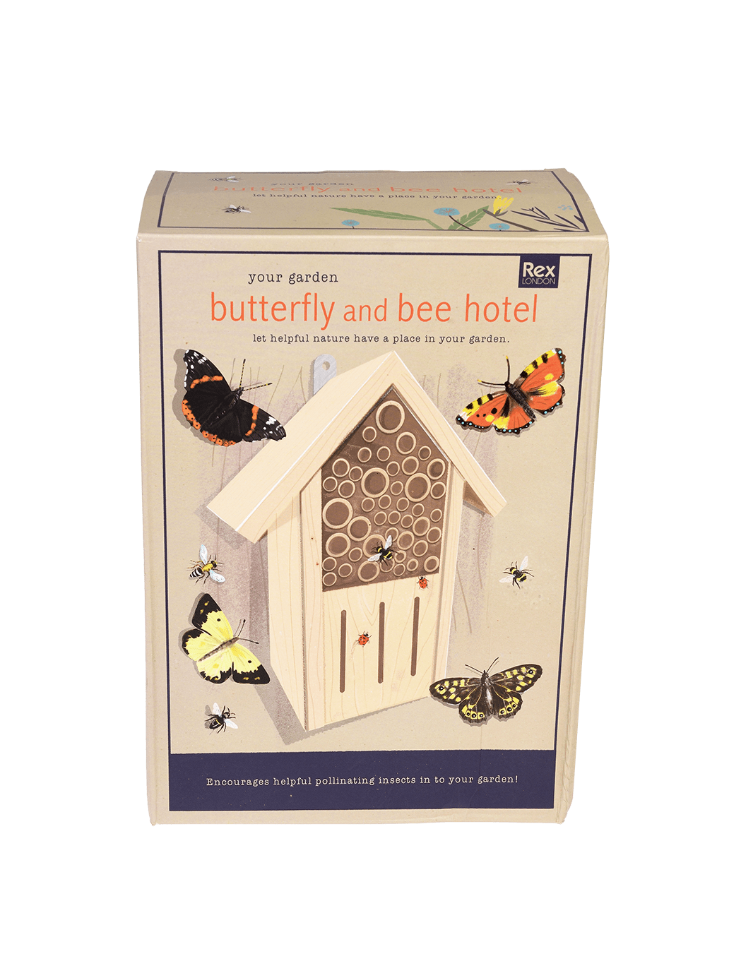 A house for bees and butterflies