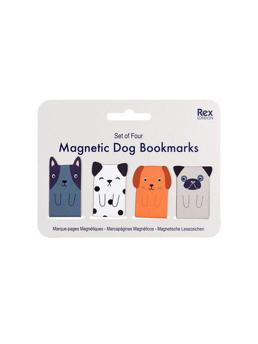 Magnetic bookmarks dog
