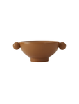 Ciotola Inka in ceramica caramel