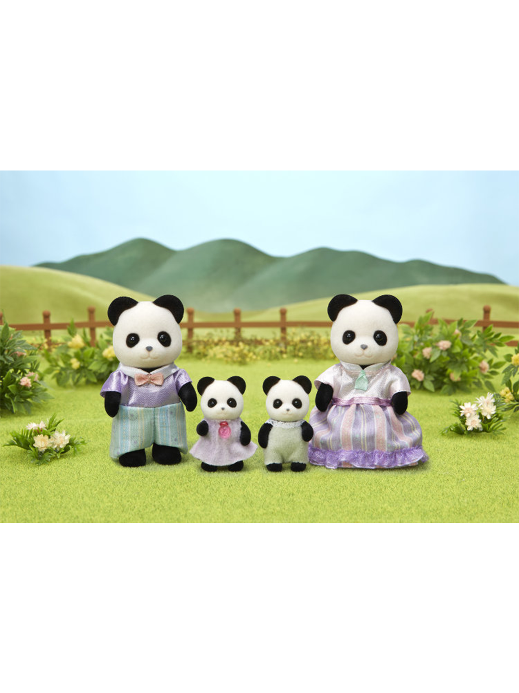 La famiglia dei panda