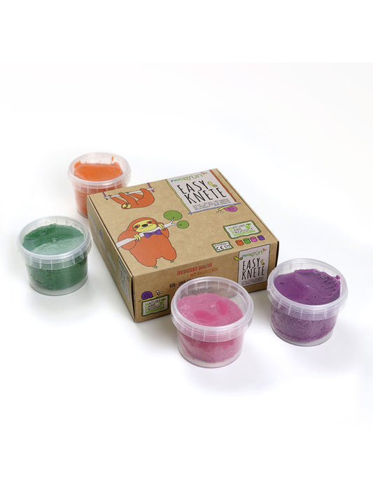 Natural modeling clay 4 colors
