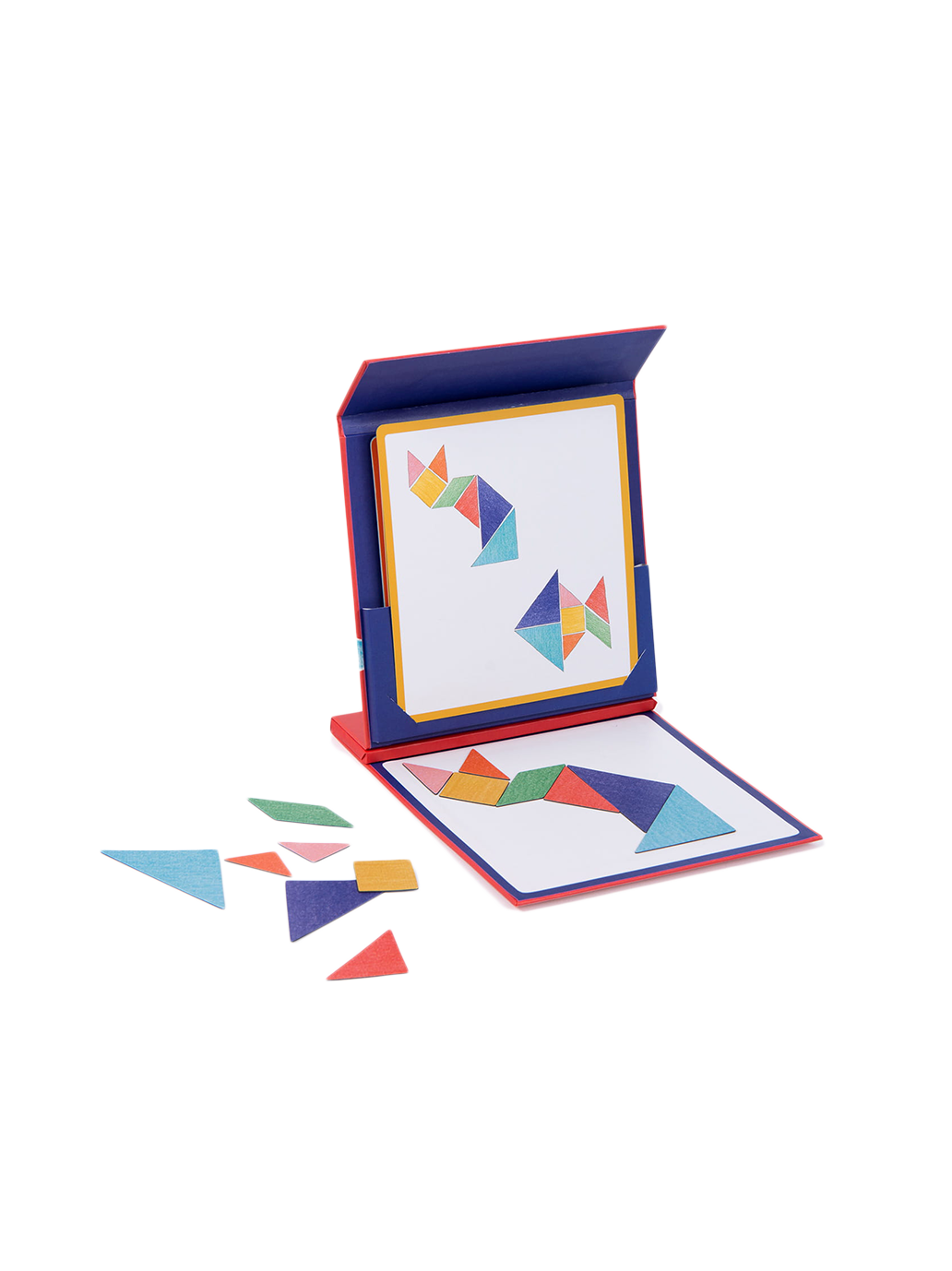 Magnetic tangram