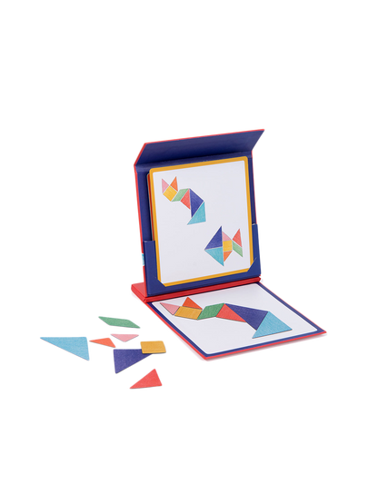 Magnetic tangram