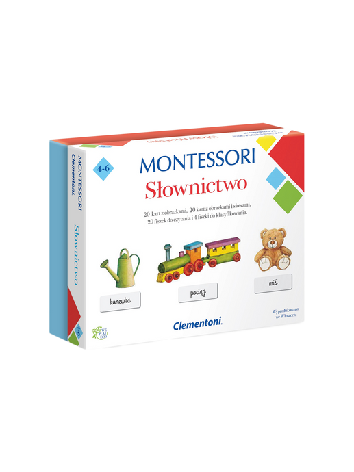 Montessori Słownictwo słownictwo
