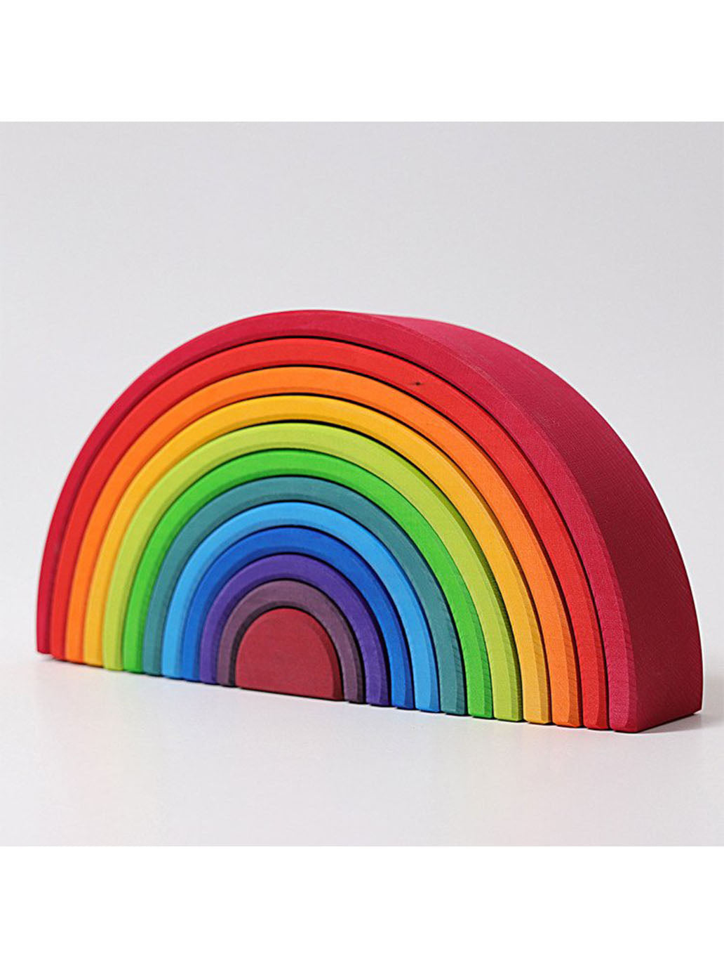 Large wooden rainbow 12-pieces