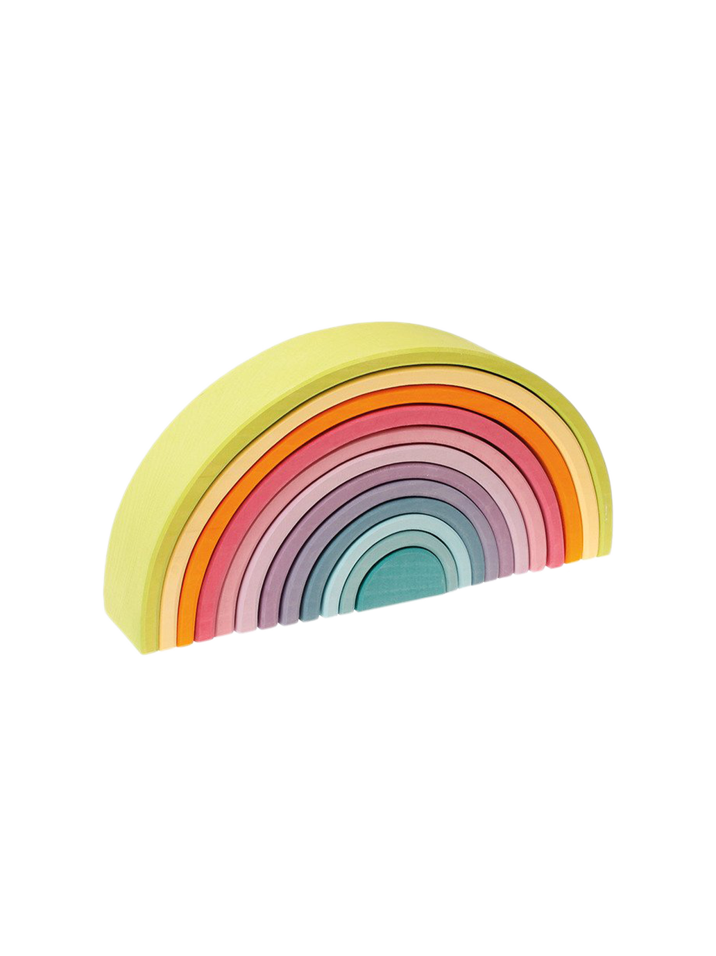 Large wooden rainbow 12-pieces