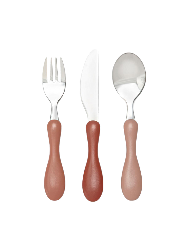 Cutlery for kids blossom pink