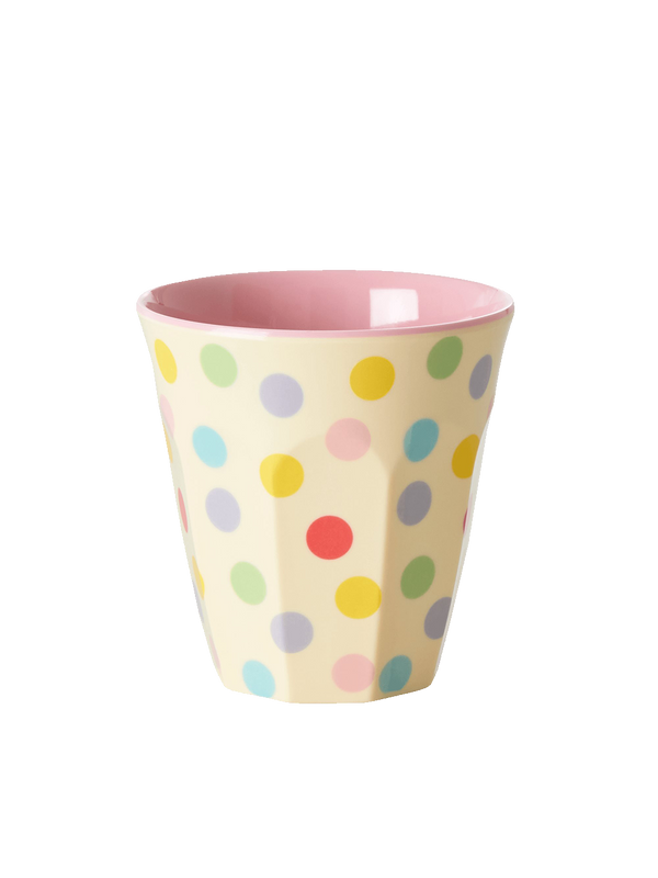 Melamine cups 6 pack pink multi