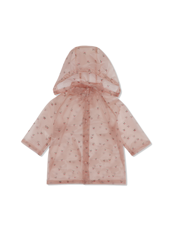 Brume raincoat cherry blush