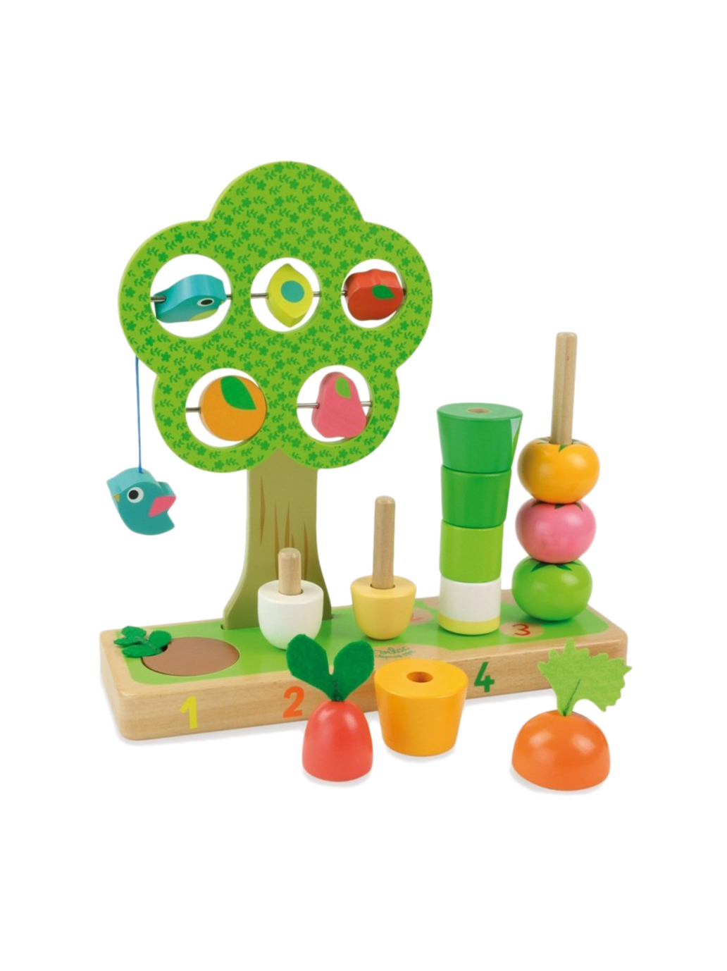 Wooden educational toy Vegetables