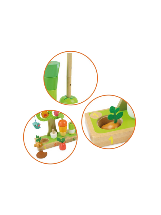 Wooden educational toy Vegetables