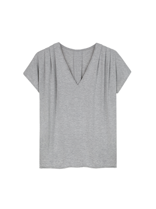 camiseta de alimentación light grey