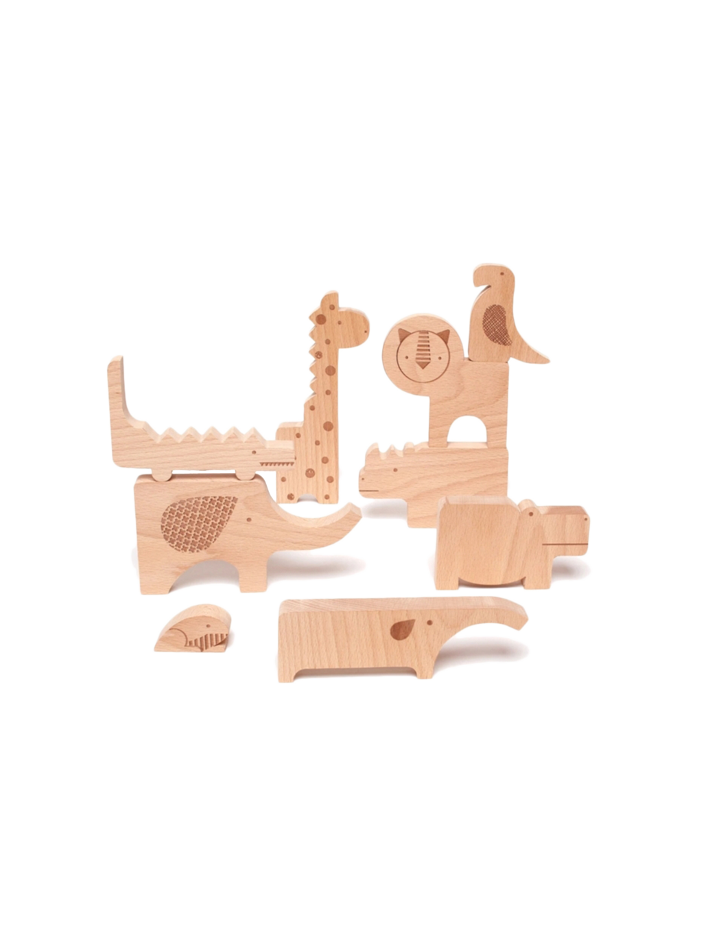 wooden safari puzzle