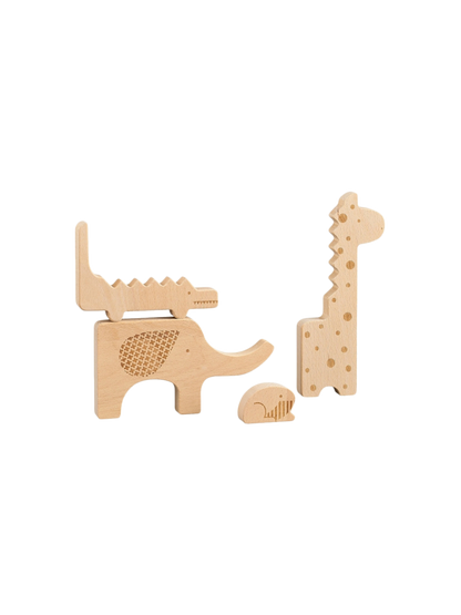 wooden safari puzzle