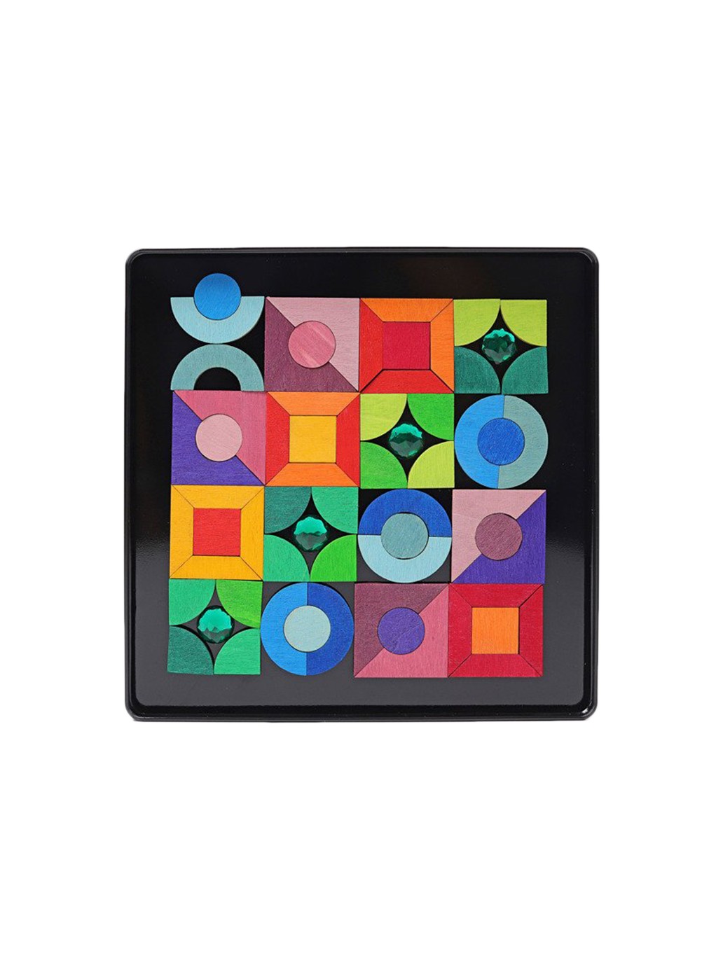 magnetic wooden puzzle