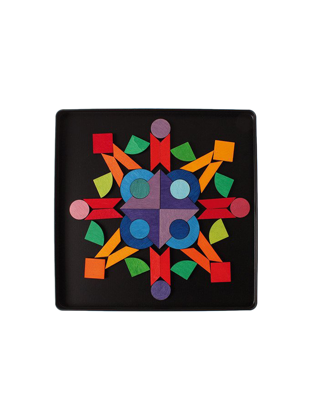 magnetic wooden puzzle