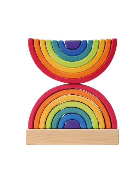 wooden jigsaw puzzle 2 Rainbows