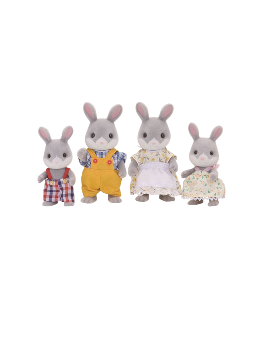 Familia de animales en miniatura