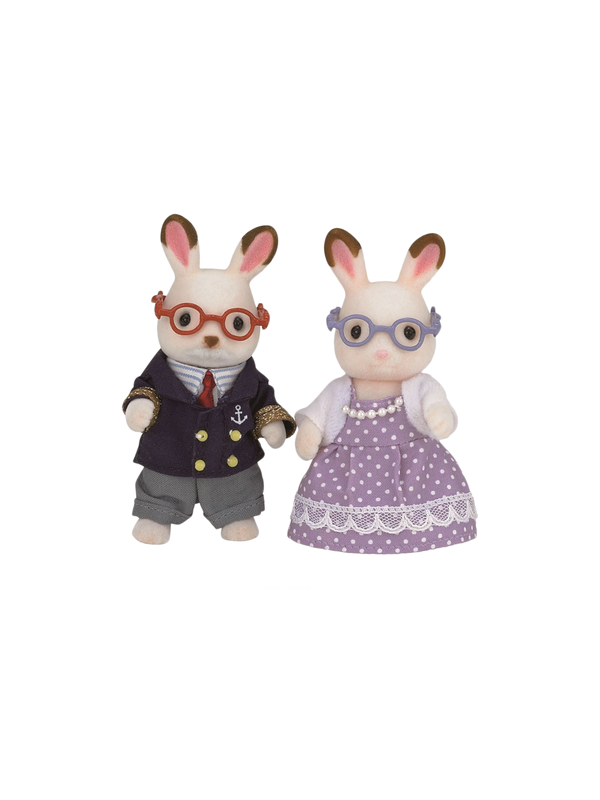 Grandparents chocolate rabbit