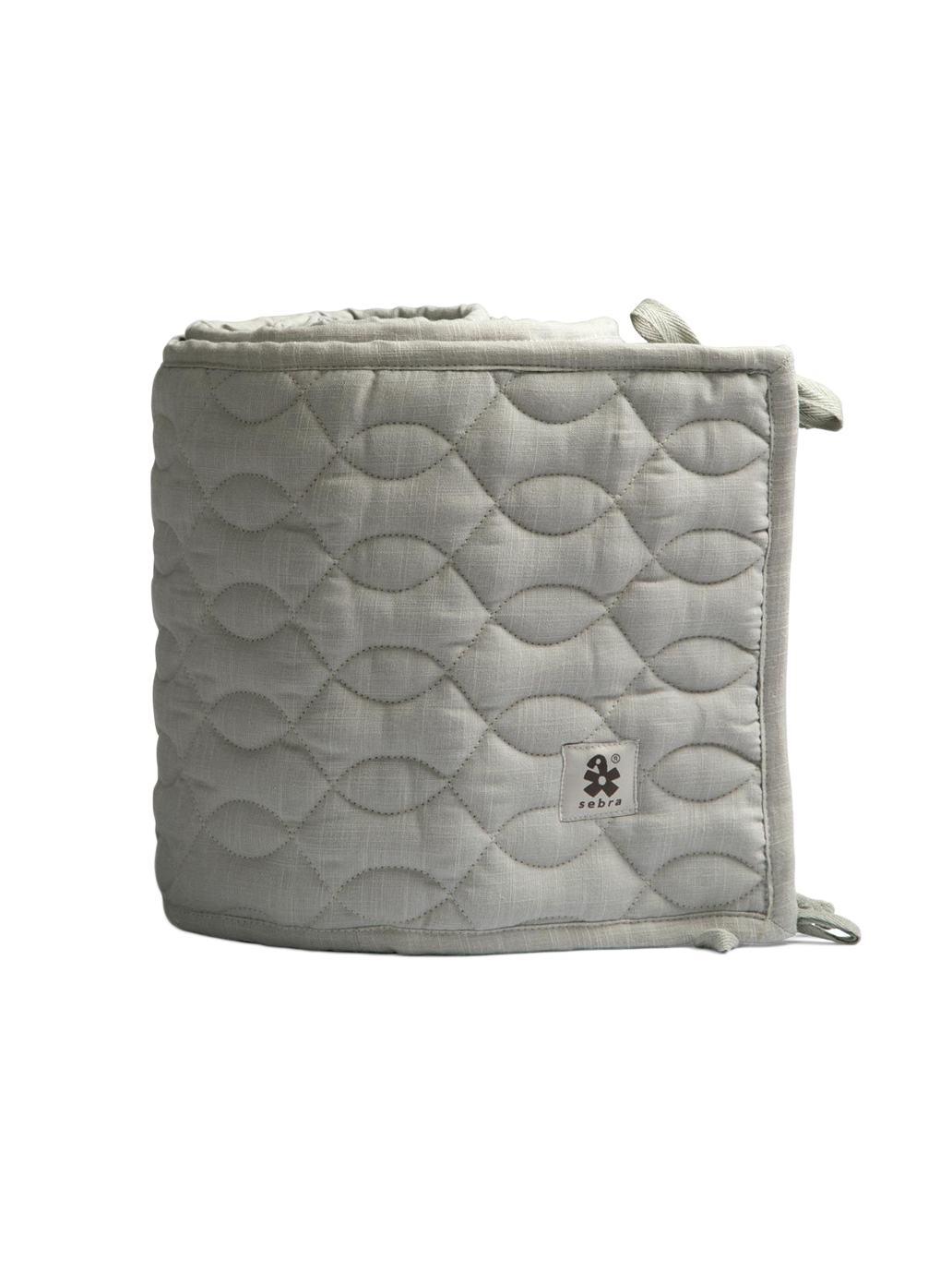 Quilted baby bumper