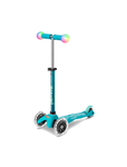 Mini micro Deluxe Magic scooter aqua led