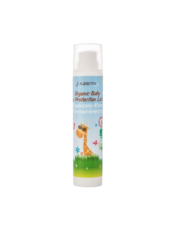 Organic baby sun protection lotion SPF50 0+
