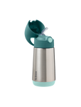 thermal water bottle with a tube emerald forest