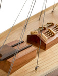 modello di barca a vela d'epoca endeavour classic wood