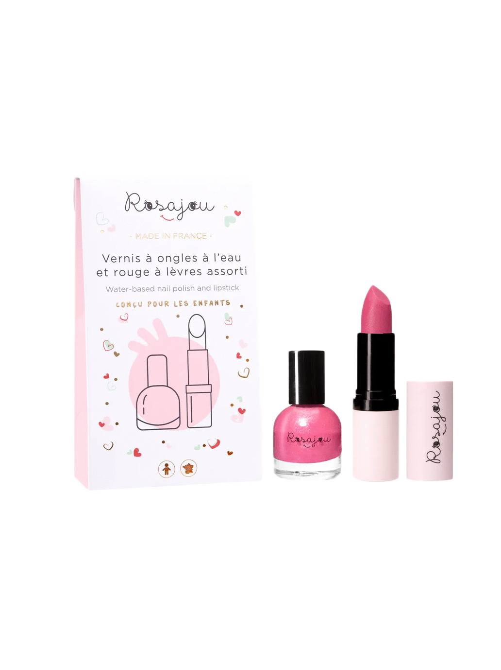 Set rossetto + smalto per bambini