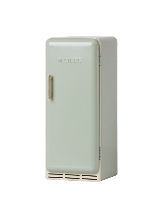 miniature metal refrigerator