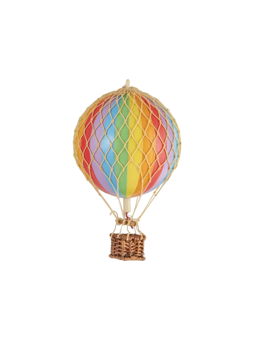 Decorative Hot Air Balloon Mobile pastel rainbow
