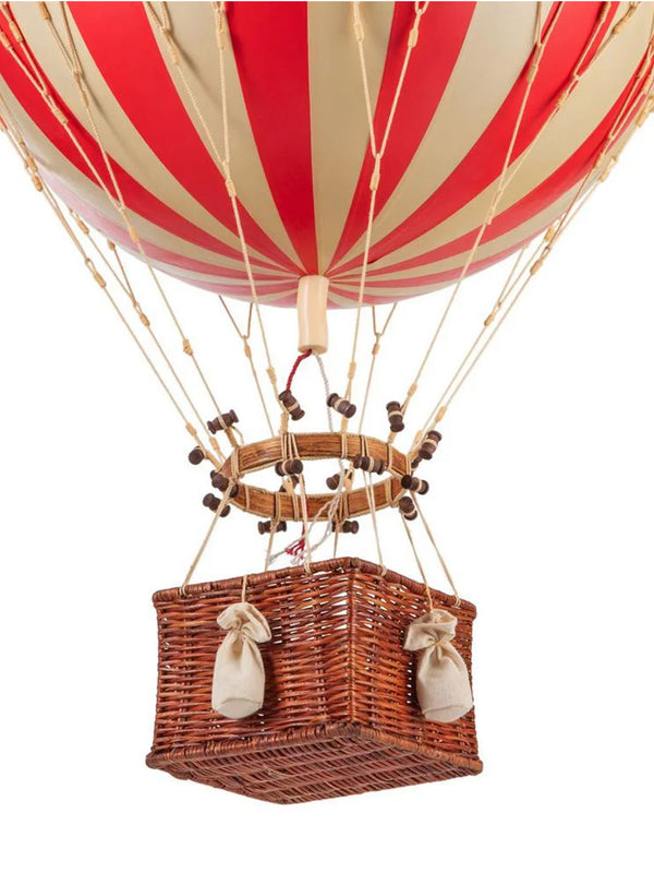 Decorative Hot Air Balloon Mobile red